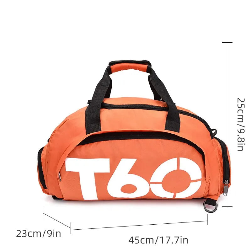 Waterproof Gym Bag - Ultralight Portable Fitness Backpack for Men and Women, Ideal for Outdoor Activities and Travel